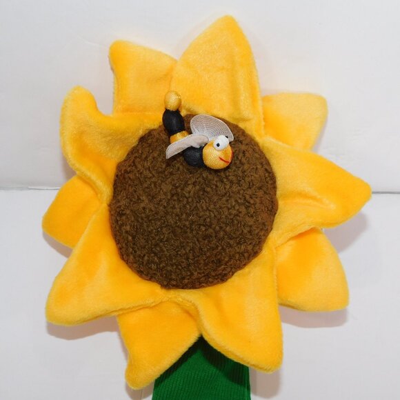 Winning Edge Designs Sunflower Bumble Bee Golf Driver Headcover NEW Flower 20087 - Picture 9 of 10